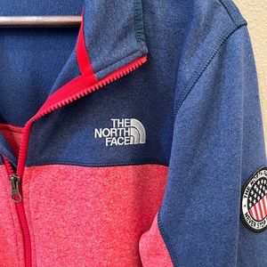 The North Face Full Zip Jacket with Never Stop Exploring Sleeve Patch Size XL
